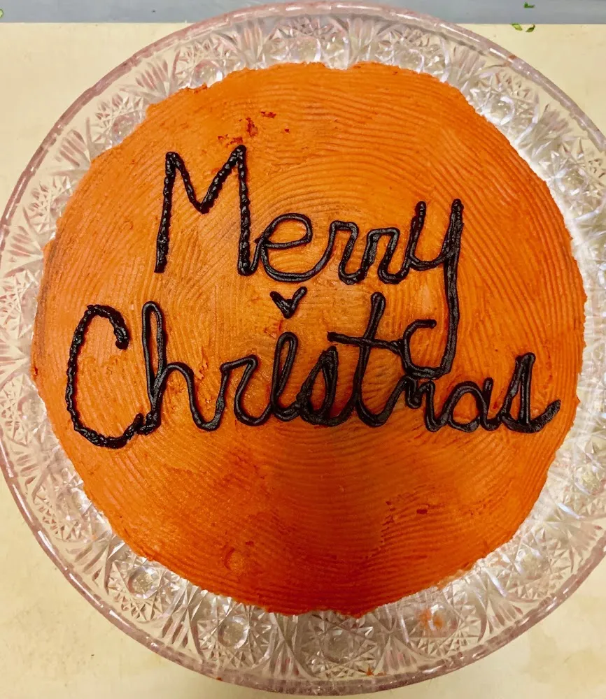 Cake Made for Our Christmas Party